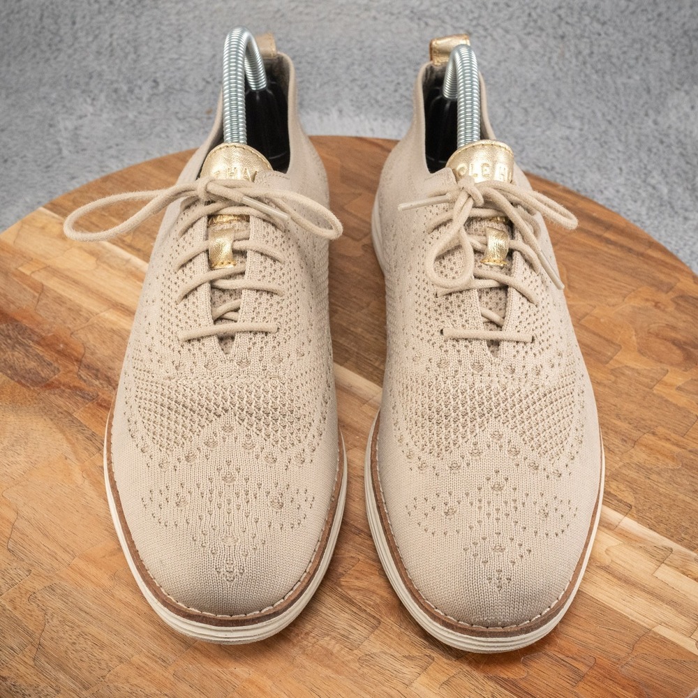 Cole Haan Women's 10 B OriginalGrand‎ Rye Stitchlite Wingtip Oxfords W19538 - Picture 2 of 7